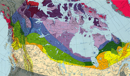 north amer map