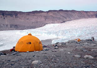 glacier tent